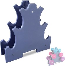 3 Tier Dumbbell Rack Stand Compact Free Weight Dumbbell Holder Home Gym