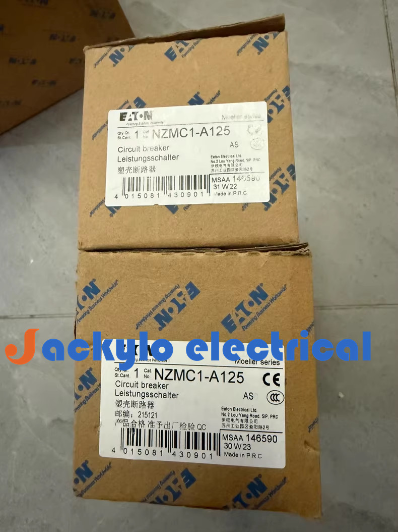 1PC NEW EATON MOELLER NZMC1-A125 Circuit Breaker Free DHL or FedEx