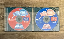 Mega Math Blaster 2 CD-ROM Set Win Mac 1996 Davidson Ages 6-12 Homeschool