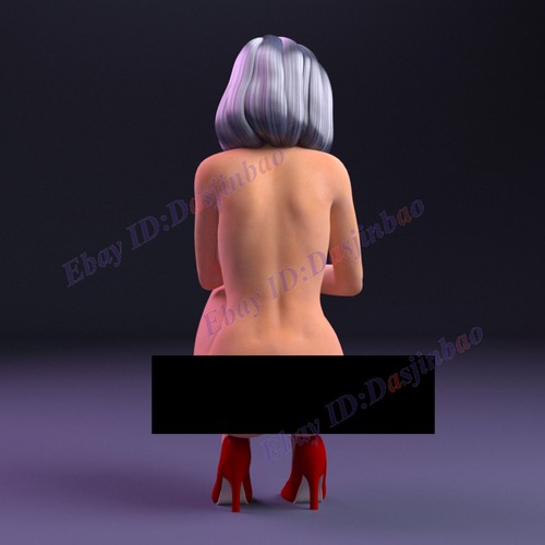 Naughty Woman Squat 1/3 3D Print Model Kit Unpainted Unassembled NSFW - Picture 3 of 6