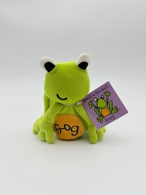 Bang on the Door Toys Plush Frog Story Book Santoro Graphics 2000 - 7''