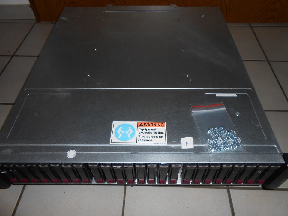 HP MSA 2040 SAS Dual Controller 12Gb SFF SAN Storage 24x SFF 2,5" - Bild 4 von 4