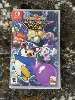Penguin Wars (Nintendo Switch, 2018) COMPLETE CIB TESTED!!