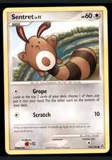 4X Pokemon Card Sentret LV.11 Secret Wonders 104/132 LIGHTLY PLAYED Common TCG!!