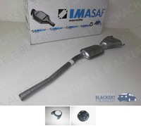 Imasaf Auspuff Mitteltopf für Audi 100 / A6 Quattro C4 2.0 E 85 KW 1990-1996
