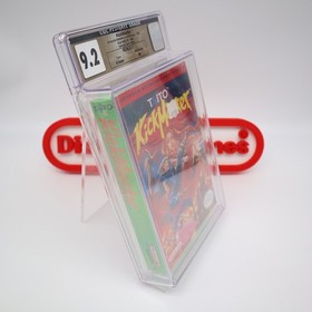 NES Nintendo KICKMASTER / KICK MASTER - CGC GRADED INDIANA 9.2 A+ NEW & Sealed! 