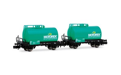 Arnold HN6748 2-er Set Kesselwagen CH-WASCO, Motorex, Ep V-VI, neu+OVP, Spur N