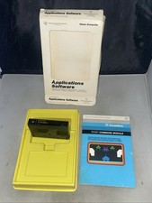 TI INVADERS - TEXAS INSTRUMENTS TI-99/4A 1981 TESTED AND IN ORIGINAL BOX