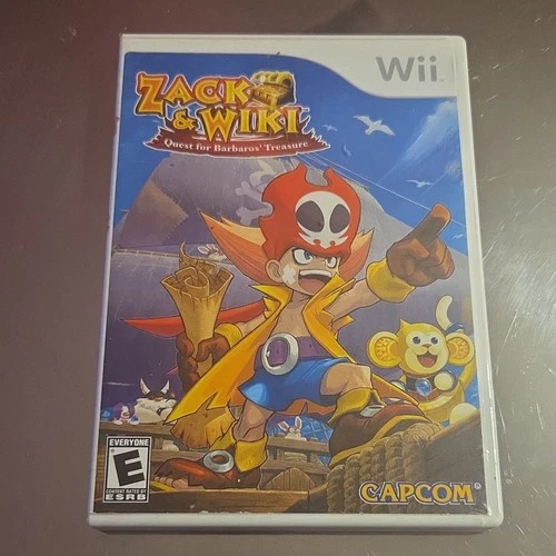 Zack & Wiki Quest for Barbaros' Treasure Nintendo Wii CiB with Manual