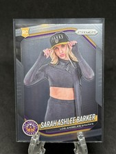 Sarah Ashlee Barker VARIATION Rookie 2025 Panini Prizm WNBA Card #142 LA Sparks