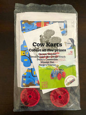 Chick-fil-A Cow Karts Kids Meal Toy - Carrots Scooter Cow Kart New in bag