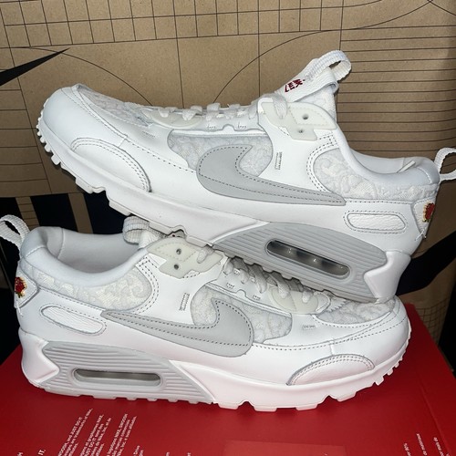 NEU Nike Air Max 90 Futura Damengröße 11 NBY FZ3777 133 "Give Her Flowers"