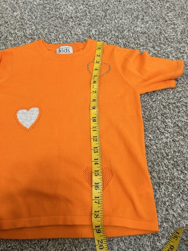 Autumn Cashmere Kids Girls Cotton Blend Pullover Sweater Summer Fall Size 10 - Picture 8 of 8