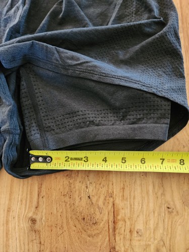 Pantaloncini corti GYMSHARK DNU Vital senza cuciture 2.0 2-IN-1 B2A5G neri taglia M medium - Foto 12 di 14