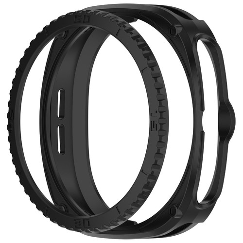 TPU Protective Frame+Watch Bezel for Samsung Galaxy Watch 8 Classic - Photo 13 sur 17