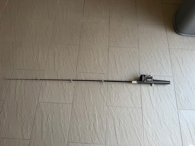 Vintage 1970er St. Croix Angelmaschine, mit einer teleskopierbaren 5 Fuß Rute/Rolle