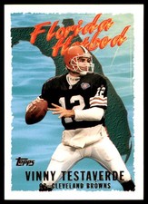 Vinny Testaverde 1995 Topps #FH9 Cleveland Browns NFL READ FREE SHIPPING