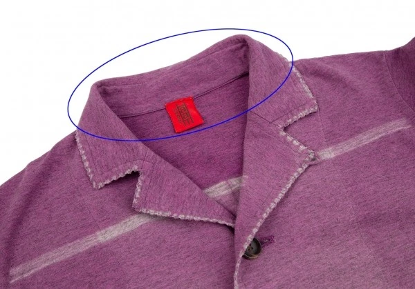 Chaqueta de teñido desigual ISSEY MIYAKE HaaT mezclada máquina de coser talla 3 (K-119614) Foto 4 de 4