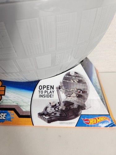 Hot Wheels Star Wars Todesstern Spielkoffer Reise für 10 Druckguss Raumschiffe Neu - Bild 3 von 7