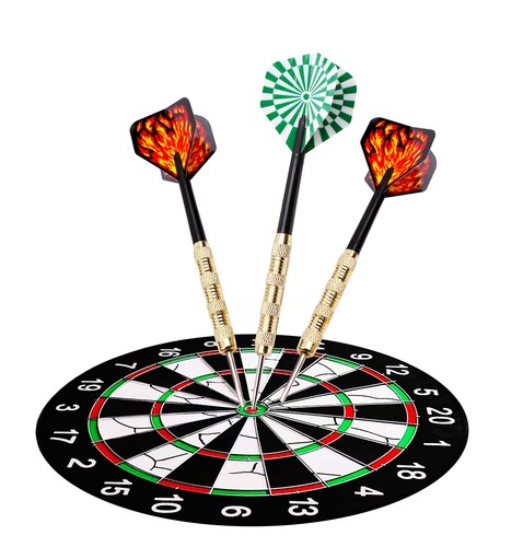 Steel Tip Darts Set,Professional Darts Metal Tip,Metal Darts for Dartboard,18... - Picture 6 of 8