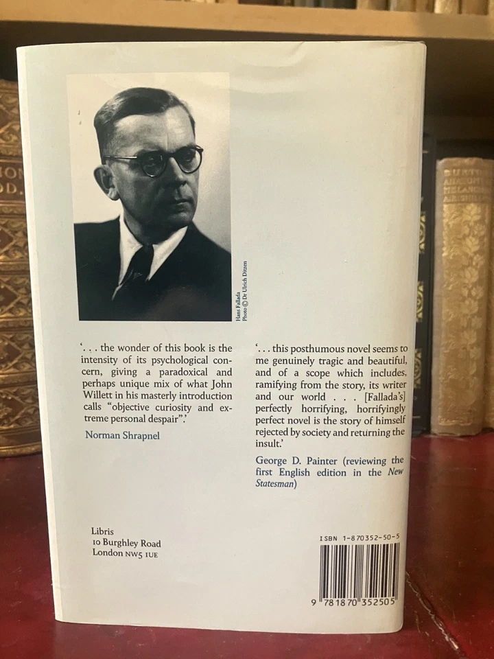 The Drinker Hans Fallada 1989 New Edition Near Fine Vintage Waterstones Ephemera - Bild 4 von 4