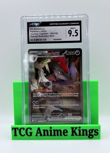 N's Zoroark ex graded CGC 9.5 for sale on eBay