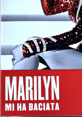 Enseigne Publicitaire Coca-Cola En Latta 'Marilyn Mi Ha Baciata' - 45x32 Cm, Excellent État