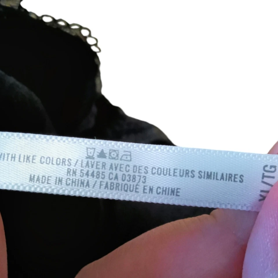 Черный кружевной спортивный бюстгальтер Aerie размер XL - Изображение 4 из 4