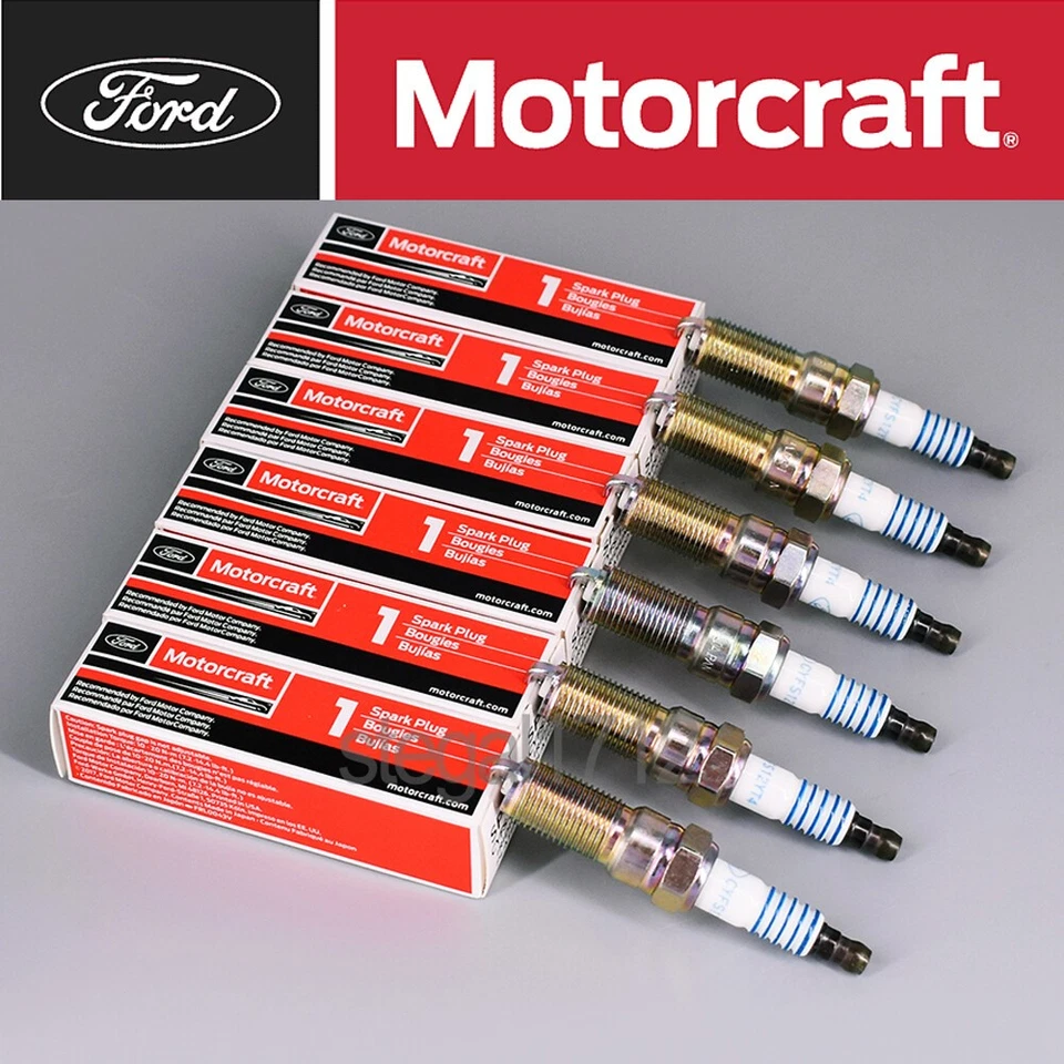 6PCS Genuine Iridium Spark Plug For Motorcraft SP534 SP580 SP580X CYFS12YT4X US Foto 2 de 4