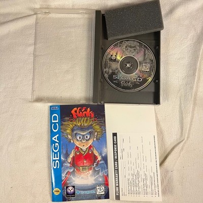 Flink Sega CD 1994 Complete in Box + Registration Card