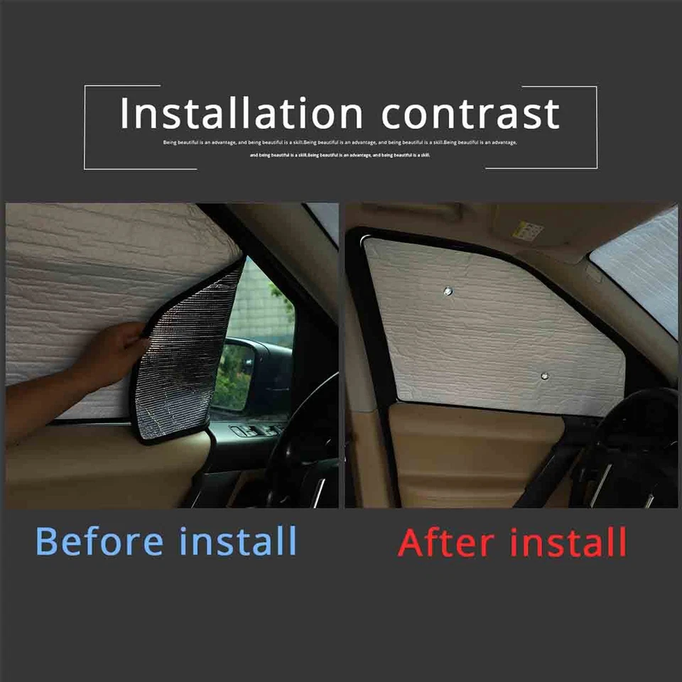 Front Rear Windshield Side Window Sun Shade for LAND ROVER FREELANDER 2 2007-16 - image 2 of 4