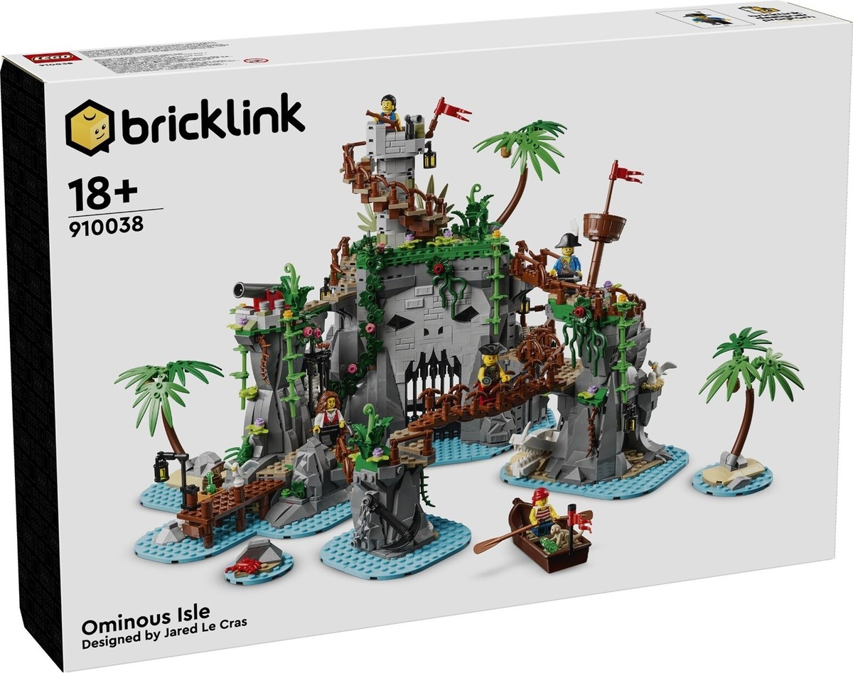 Lego Bricklink Ominous Ilse Pirate Island 18+ (910038) New