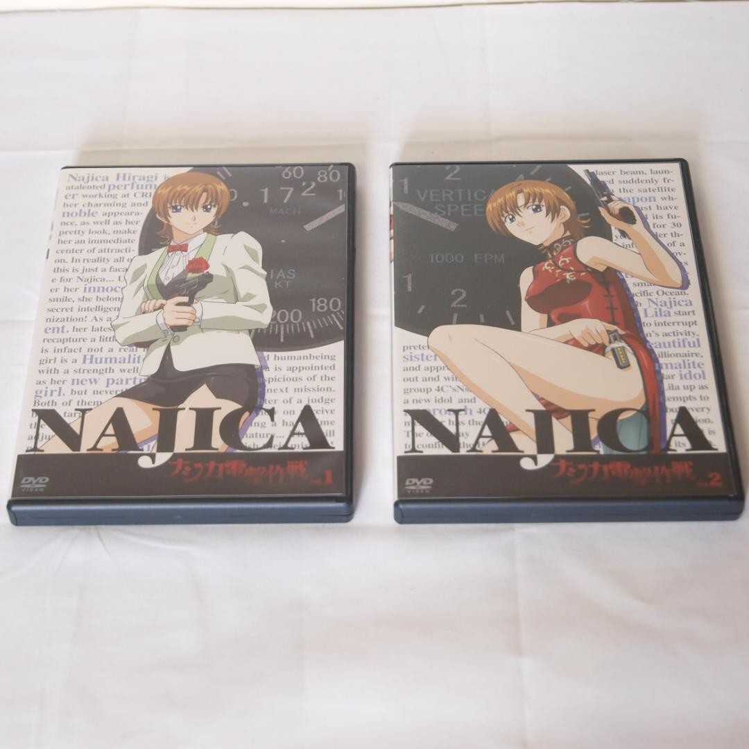 Najica Blitz Tactics Complete Series DVD Set Volumes 1-6 Japanese