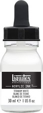 Liquitex Professional Acrylic Ink, 1-oz (30ml) Jar, Titanium White
