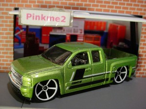 2018 Hw Hot Trucks Design Chevy Silverado Truck Green White Oh5 Image Is Loading 2018 Hw Hot Trucks Design Chevy Silverado Truck