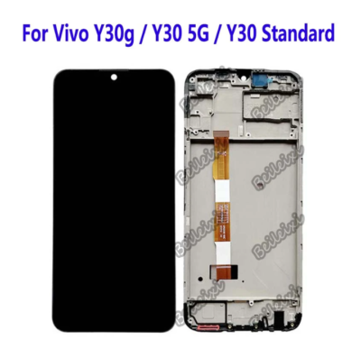 For Vivo Y30 Standard Y30 5G V2160 Y30 V2034A Y30g V2066BA LCD