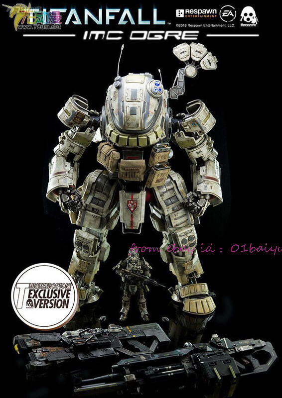 TITANFALL IMC ARLAS 1/12可動フィギュア　スリーゼロ Perfect Threezero 3a Titanfall Imc Orge 20 Inches Deluxe