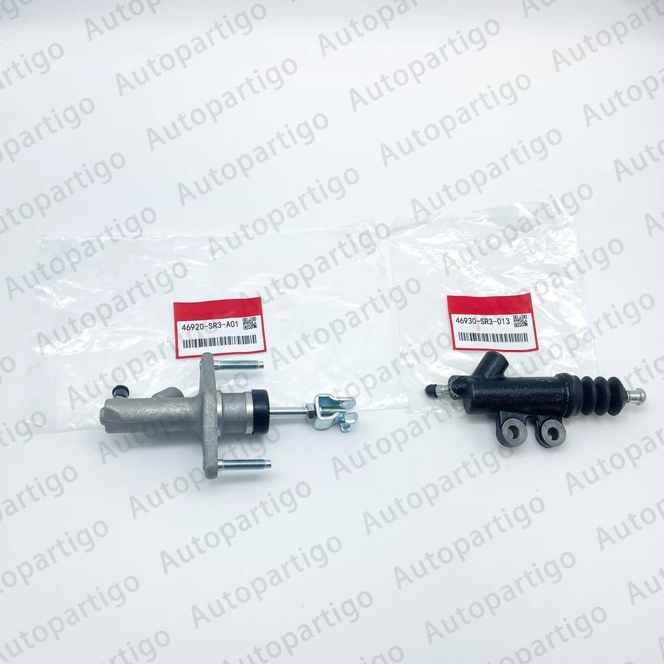 Clutch Master & Slave Cylinder For 1994-2001 Acura Integra / 92-00 Honda Civic Foto 3 de 4