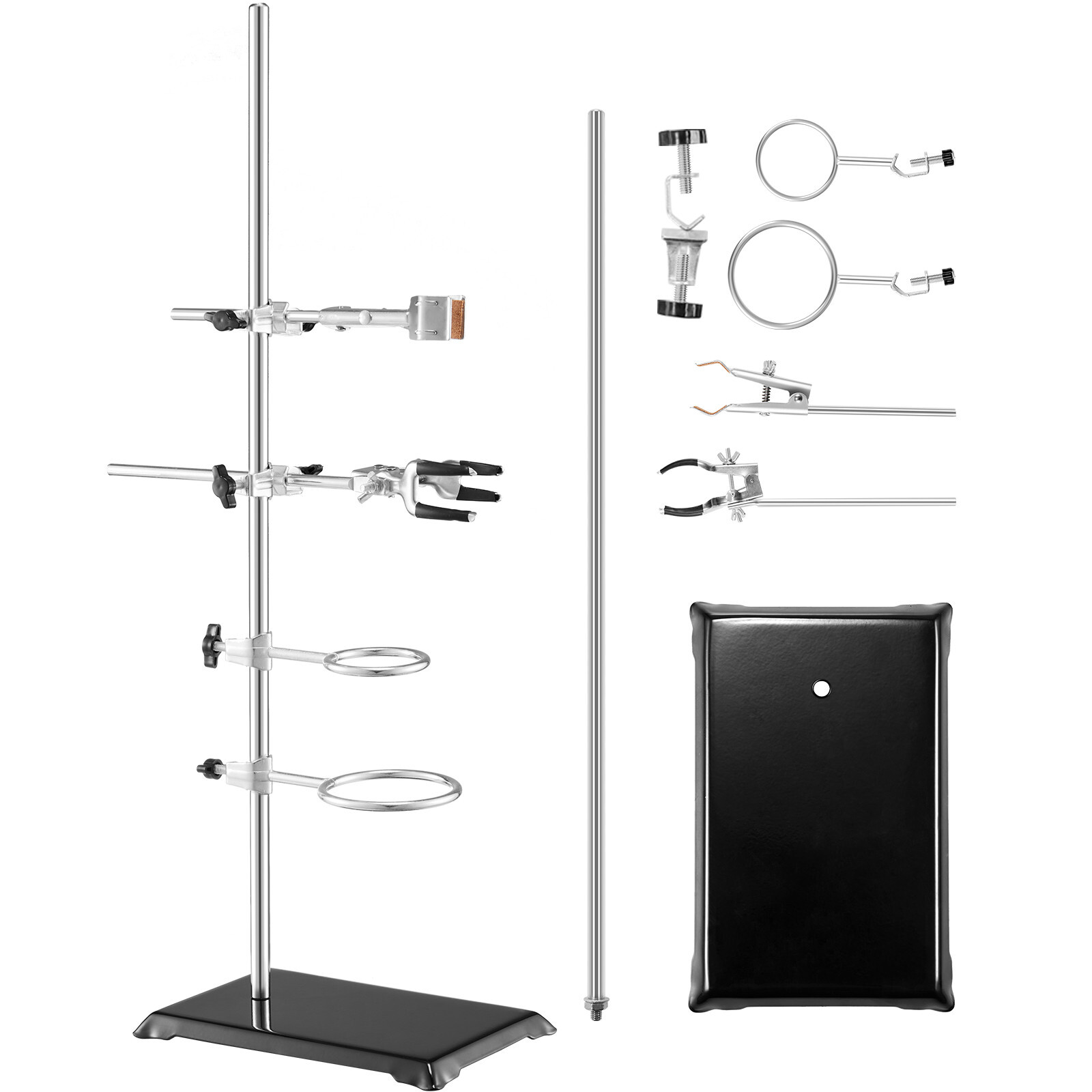 VEVOR Supporto per supporto da laboratorio Supporto laboratorio 2 set