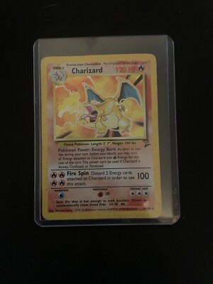 Good Condition Baset 2 Halo Charizard Pokmon Card | eBay
