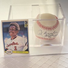 Al Bumbry MLB Signed Autograph Inscription 
