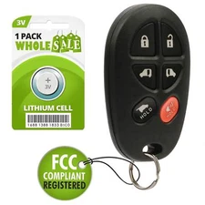 Replacement For 04 05 06 07 08 09 10 11 12 13 14 15 Toyota Sienna Key Fob Remote