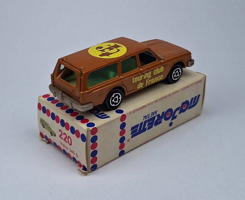 MAJORETTE No 220 - VOLVO 245 DL, with original box, Made in France, scale 1:60 - Bild 3 von 4