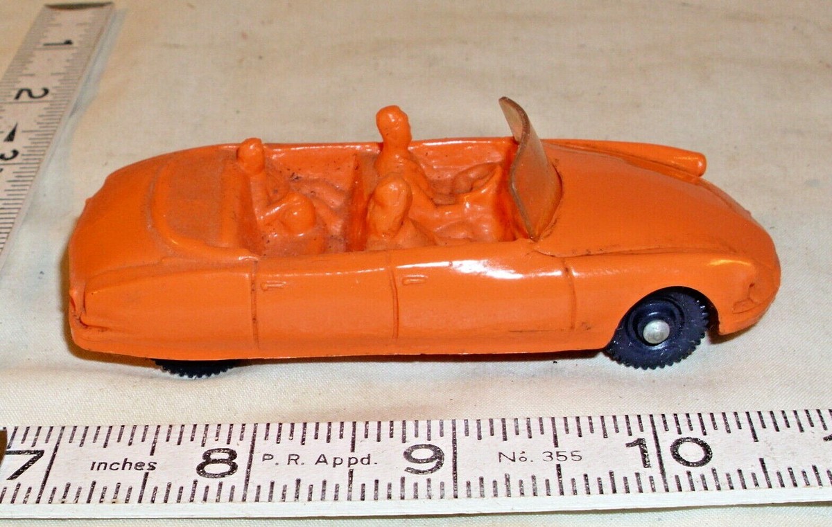 TOMTE NORWAY CITROEN DS FRENCH CONVERTIBLE CAR VINYL PLASTIC TOY
