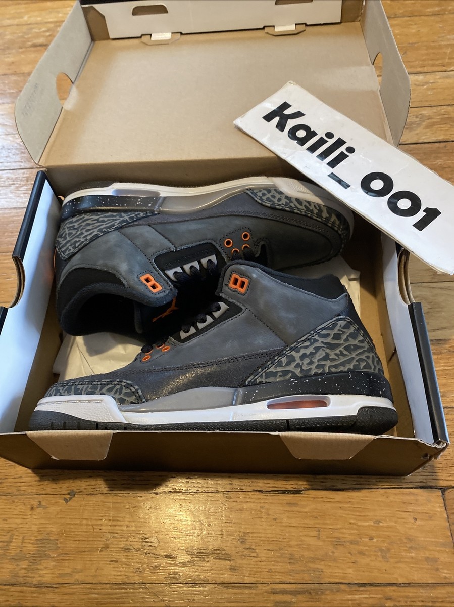 Nike Air Jordan 3 Retro GS Fear DB Cement 626968-040 A | eBay