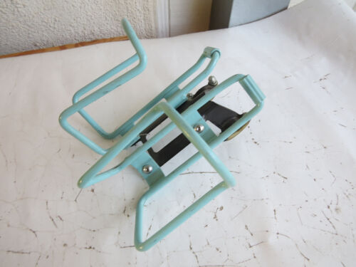 MINORA DUAL BIANCHI GREEN WATER BOTTLE CAGE HANDLE BAR MOUNT VINTAGE MTB ROAD