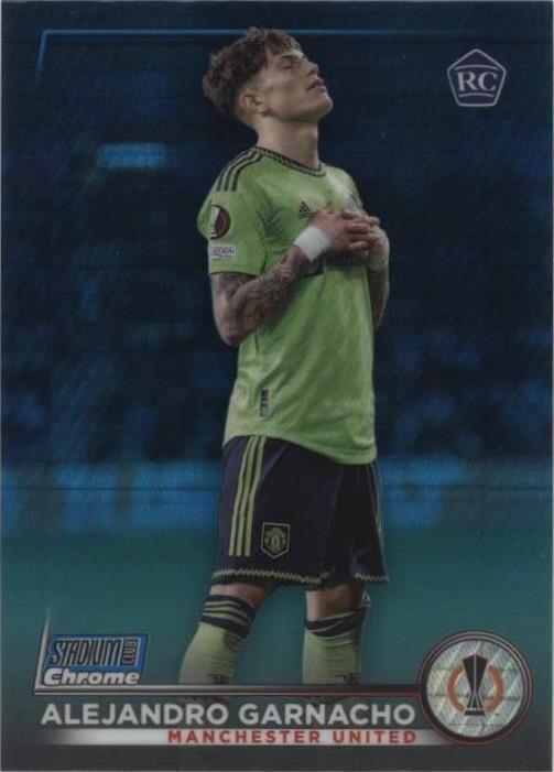 その他 TOPPS CHROME GARNACHO RC REFRACTOR PSA10 ALEJANDRO GARNACHO 2022-23 TOPPS CHROME UEFA CLUB