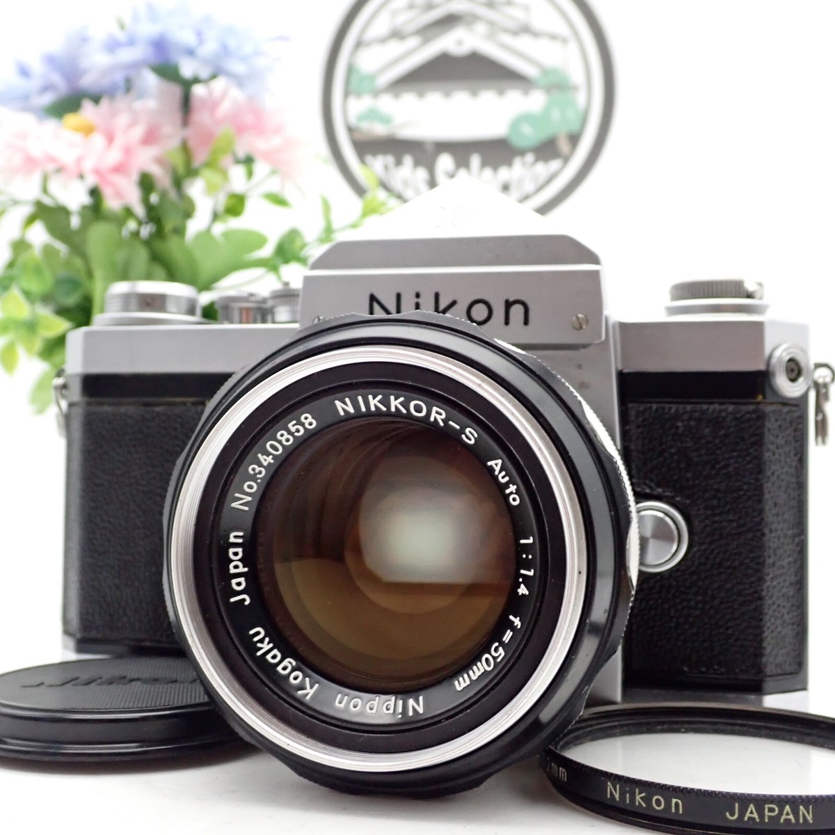 SALE[中古美品]ニコンＦ　アイレベルニッコ-ルSオ-ト1：1.4 50mm付 SALE[中古美品]ニコンF アイレベルニッコ-ルSオ-ト1：1.4 50mm