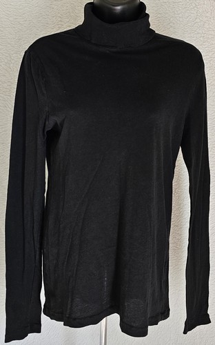 J Crew Womens Shirt Top Blouse Size M Medium Black