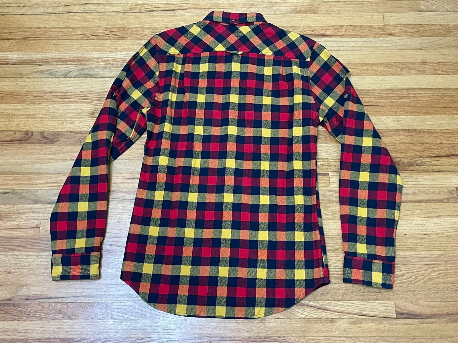 fjallraven skog button up flannel button-down collared slim fit shirt